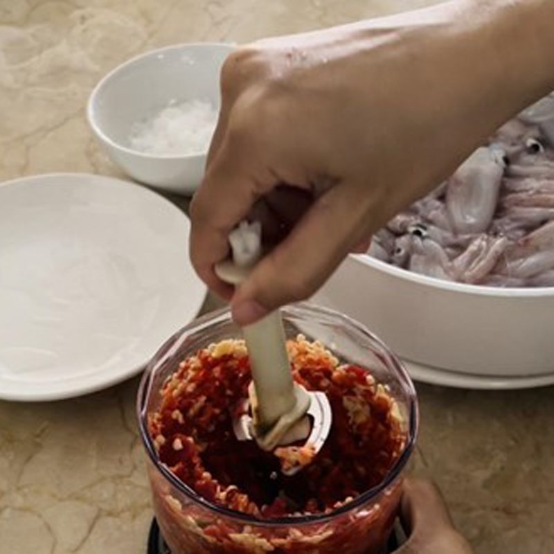 Bước 1 Sơ chế nguyên liệu Mắm mực (công thức được chia sẻ từ người dùng)