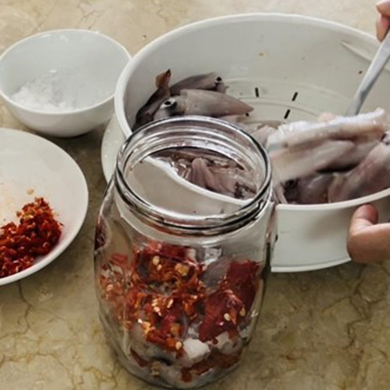 Bước 2 Làm mắm mực Mắm mực (công thức được chia sẻ từ người dùng)