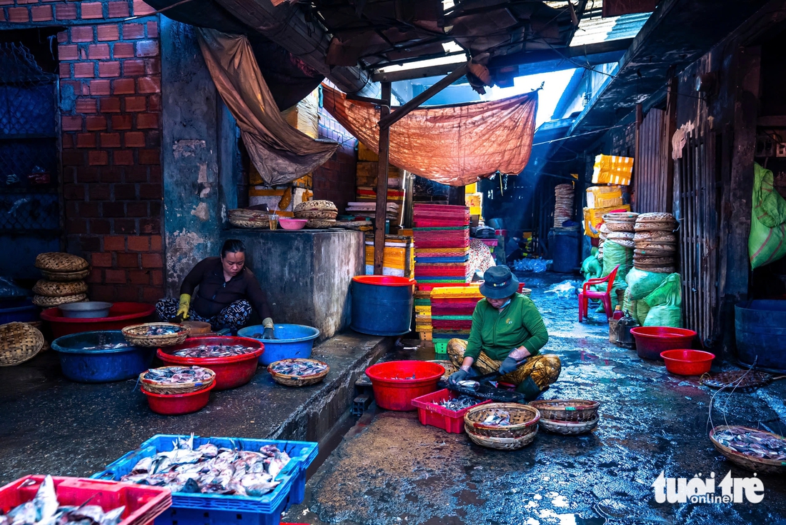 Nghề hấp cá,mực ở Quy Nhơn: Giữ lửa trong gian bếp nồng mùi biển - Ảnh 1. Quy Nhơn - Ảnh 2.
