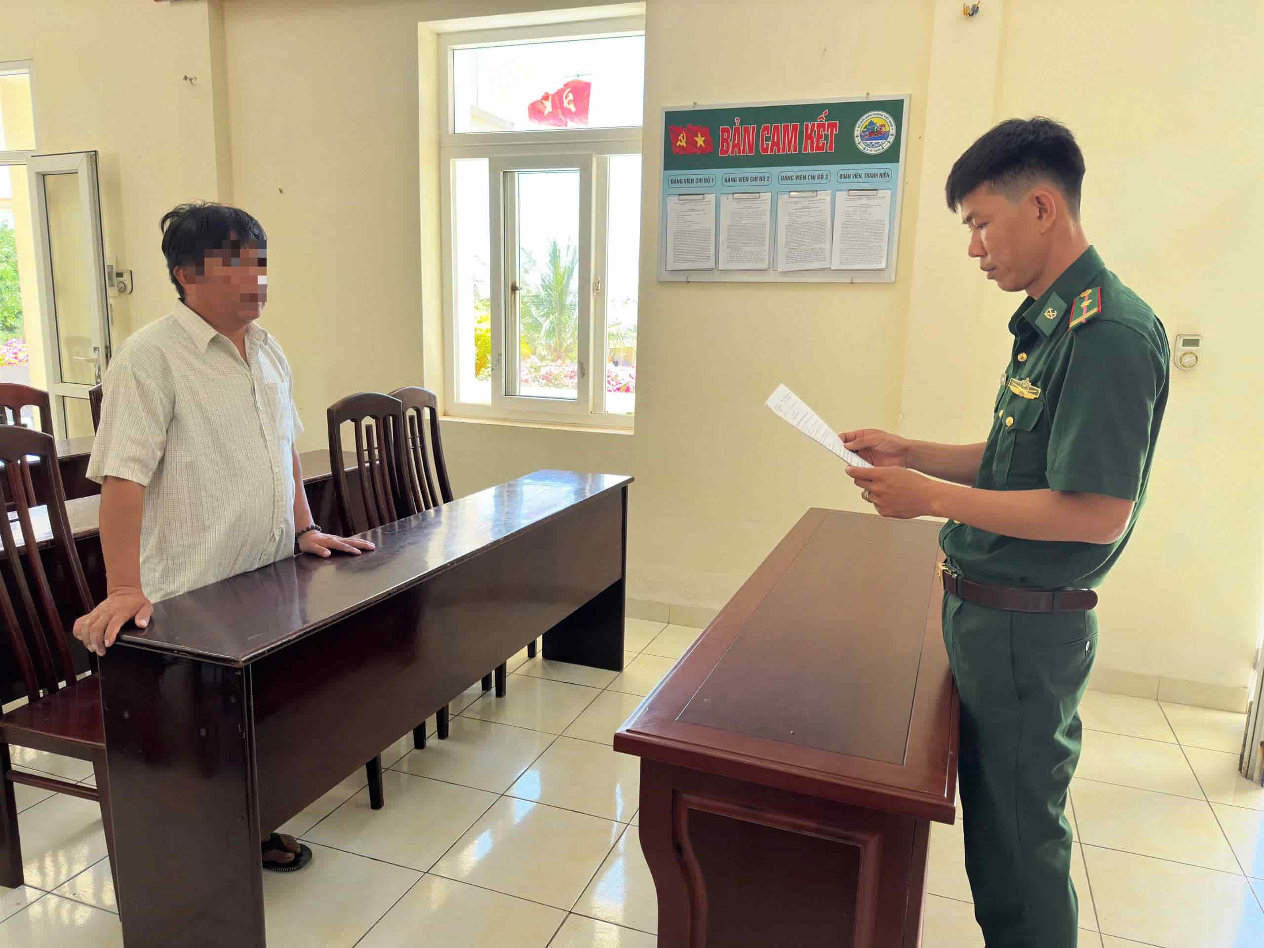 Xử phạt 2 tàu cá vi phạm quy định khai thác thủy sản ở Bình Định