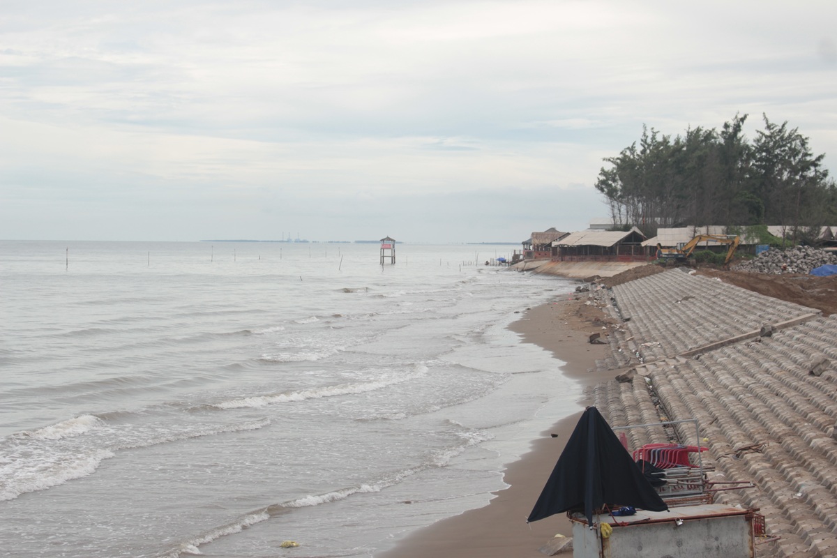 cho hai san doc dao ngay bai bien hoang so o ben tre hut khach du lich - 9