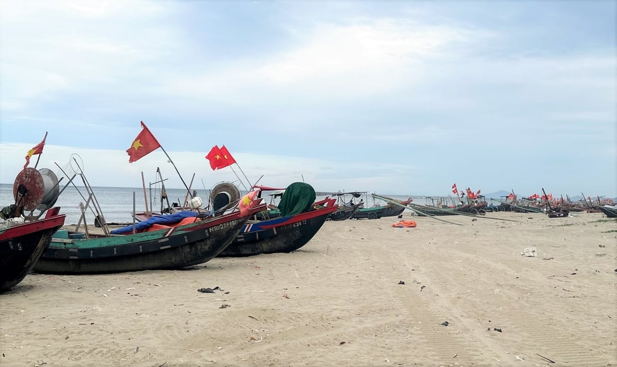 114 tàu không đủ điều kiện đăng ký đã được đưa ra khỏi danh sách tàu cá '3 không'. Ảnh: Thanh Nga.