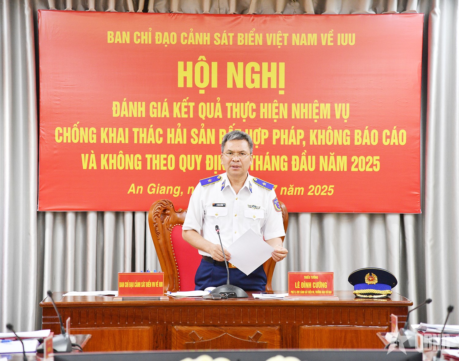 Cảnh sát biển Việt Nam sơ kết nhiệm vụ chống khai thác IUU 6 tháng đầu năm 2025