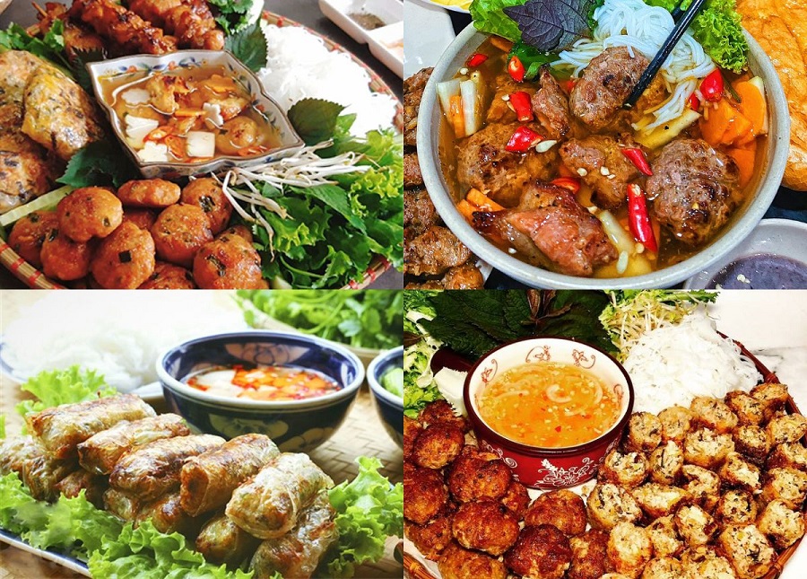 Bún chả Hà Nội - món ăn say đắm thục khách năm châu