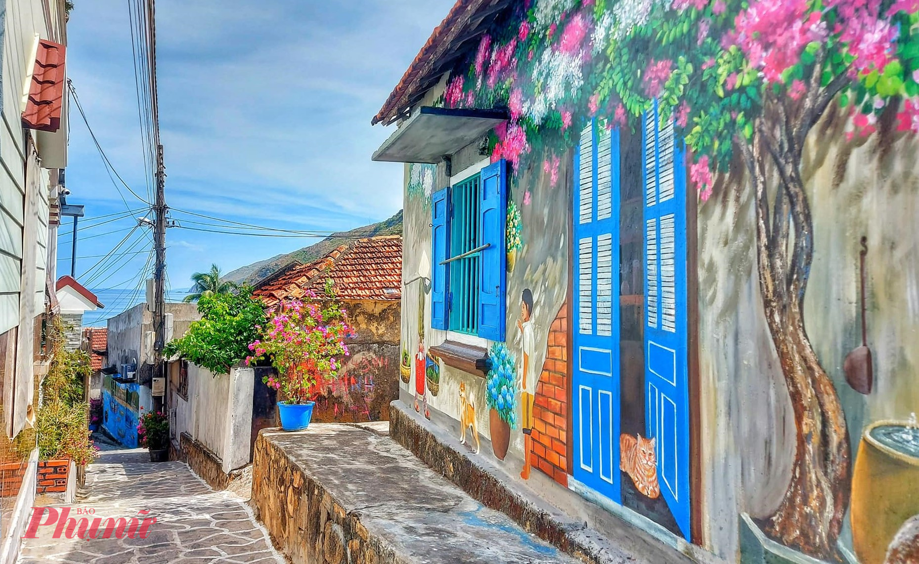 Quy Nhơn với những làng chài bình yên sóng vỗ Ngõ nhỏ bình yên ở Nhơn Lý