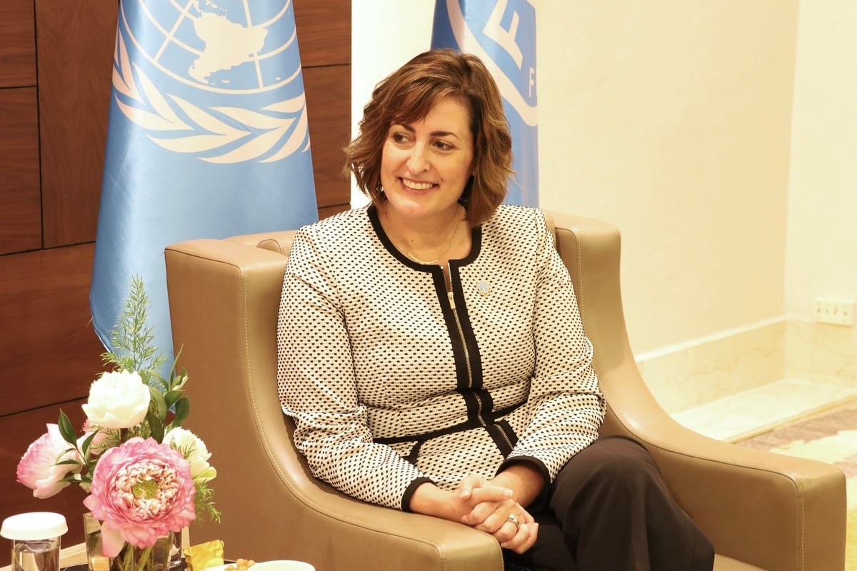 Bà Beth Bechdol cam kết đồng hành cùng các quốc gia trong quá trình xây dựng và phát triển các sản phẩm OCOP. Ảnh: Phương Linh.