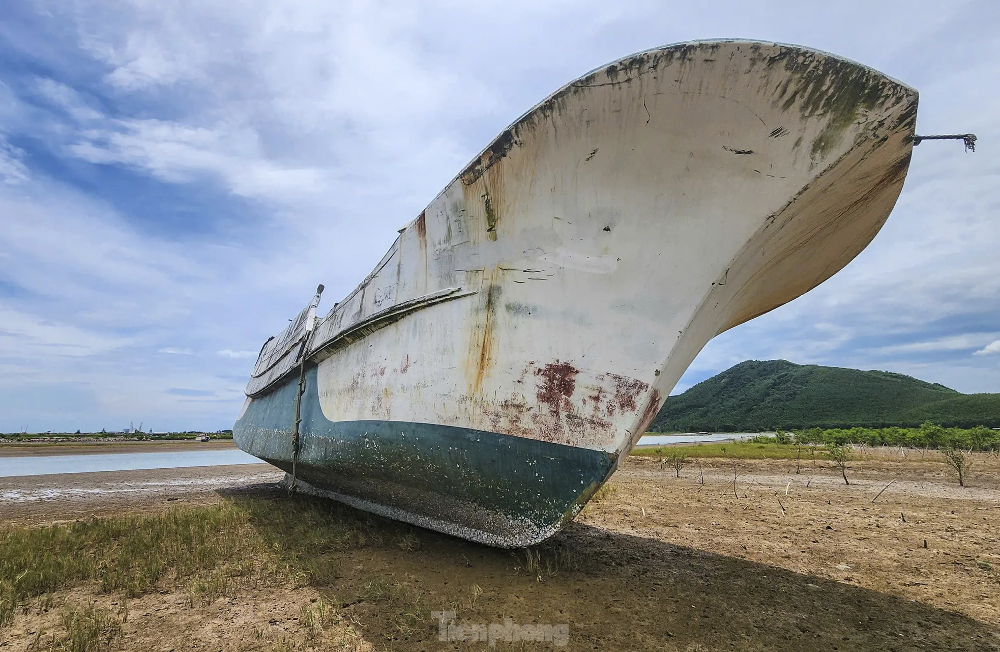Xác 'tàu ma' nằm ngổn ngang dọc cửa sông, khu neo đậu ở Hà Tĩnh - 3