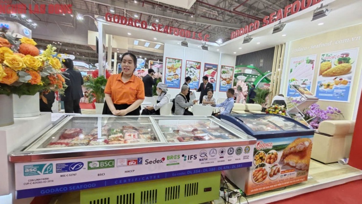 Gian hàng của Công ty CP Gò Đàng