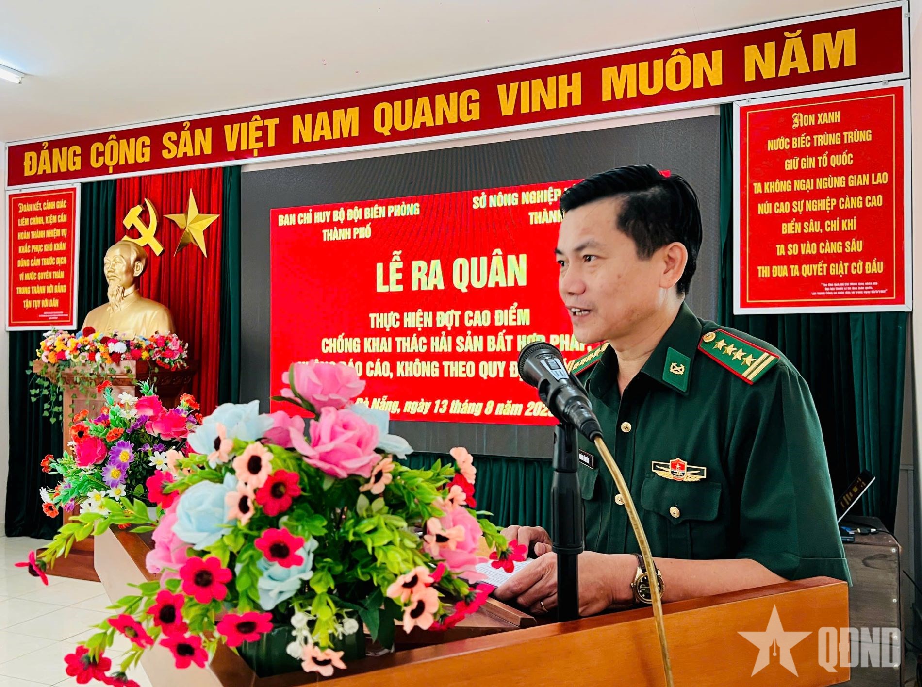 Bộ đội Biên phòng TP Đà Nẵng ra quân cao điểm chống khai thác IUU