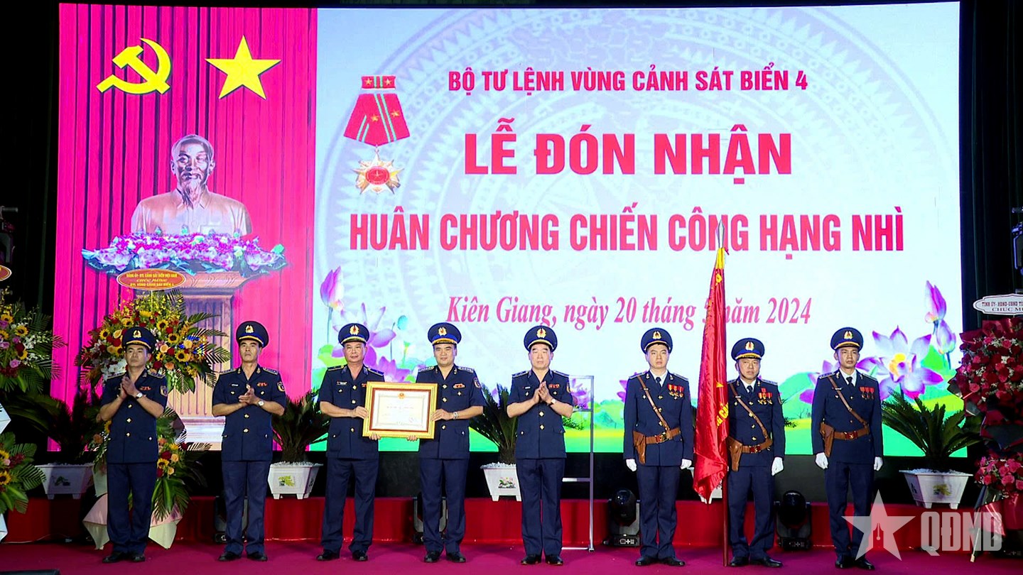 Bộ tư lệnh Vùng Cảnh sát biển 4 vững vàng nơi vùng biển Tây Nam