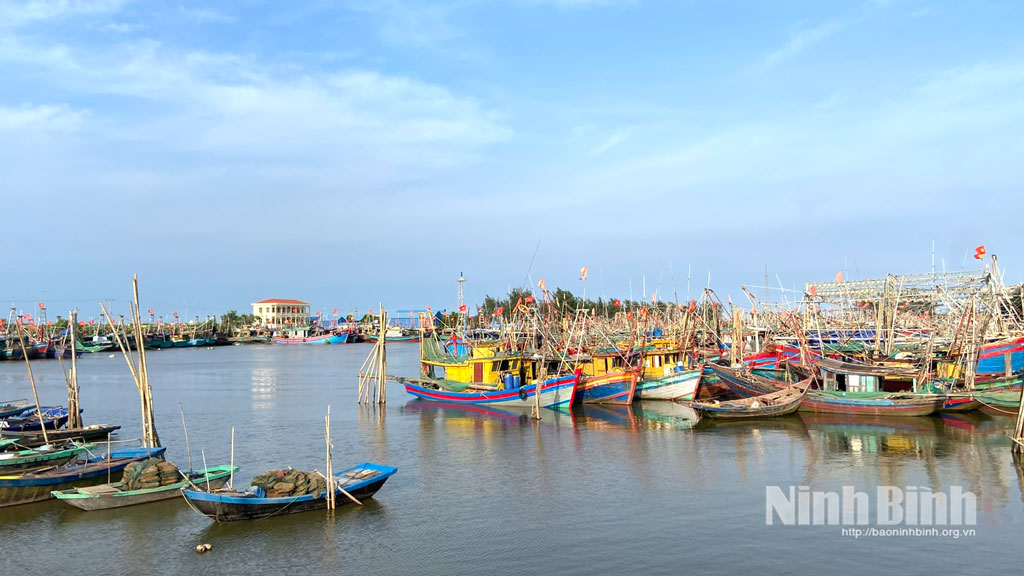 Âu tàu Cống Quần Vinh 1, xã Rạng Đông. Ảnh: PV