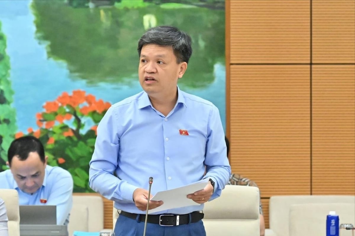 Phó Chủ nhiệm Ủy ban Khoa học, Công nghệ và Môi trường Tạ Đình Thi. Ảnh: Quang Khánh.