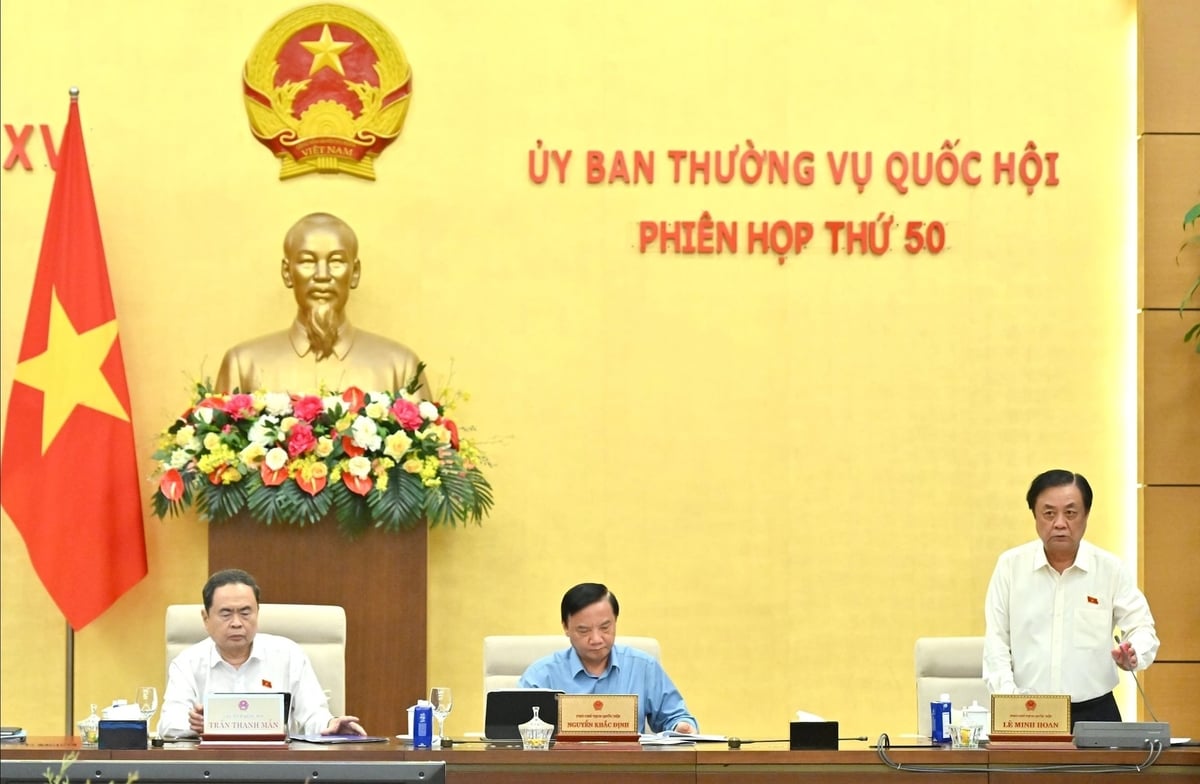 Ủy ban Thường vụ Quốc hội đã cho ý kiến về dự án Luật sửa đổi, bổ sung một số điều của 15 luật trong lĩnh vực nông nghiệp và môi trường. Ảnh: Quang Khánh.