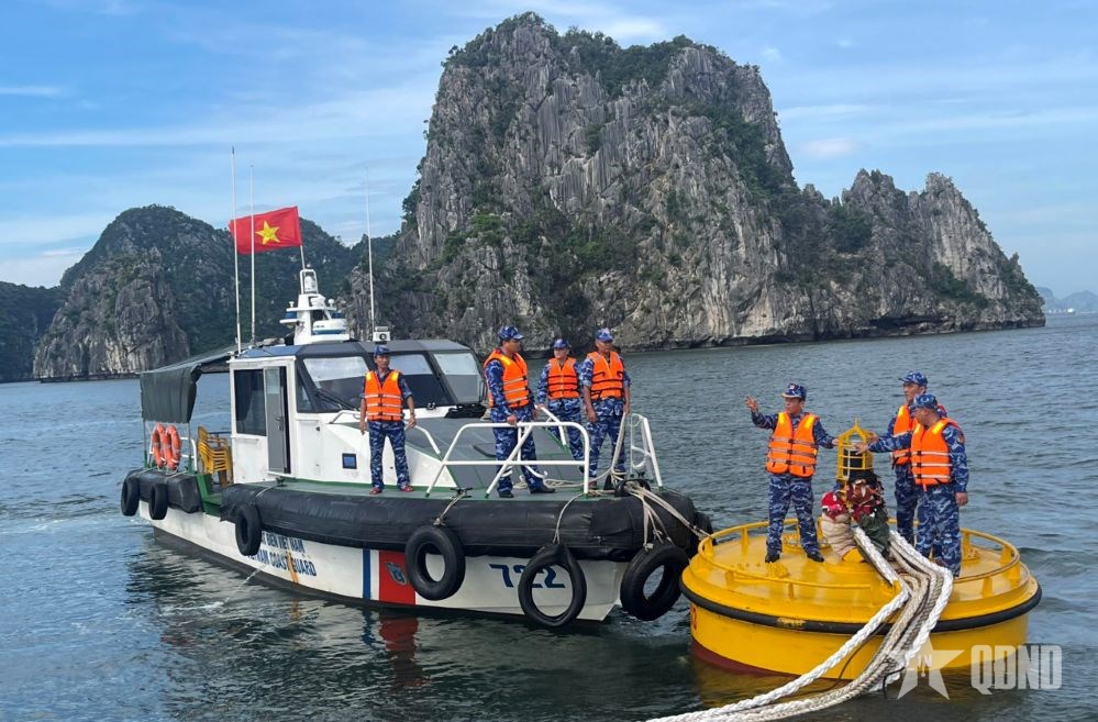 Vùng Cảnh sát biển 1: Sẵn sàng cơ động khi có tình huống trong bão số 11