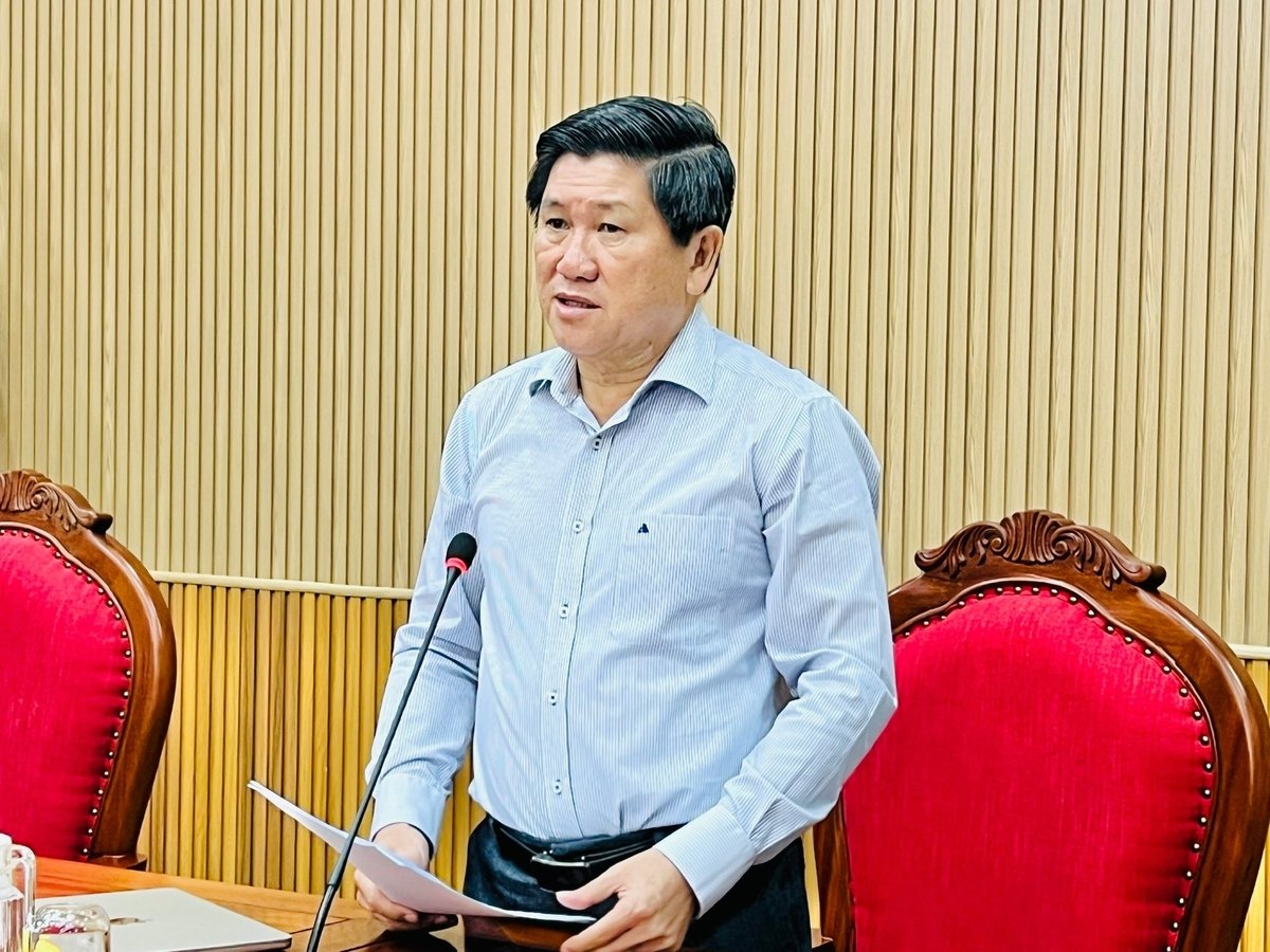 Ông Lê Văn Sử, Phó Chủ tịch UBND tỉnh Cà Mau. Ảnh: Trọng Linh.