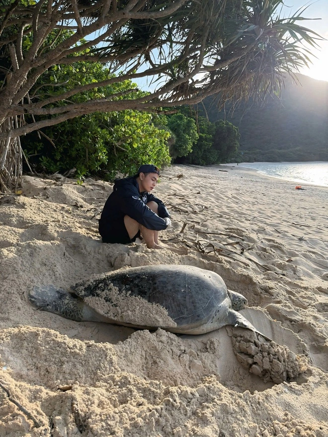 Hành trình bảo tồn rùa biển của chàng trai xứ nắng Tây Ninh - Ảnh 4.