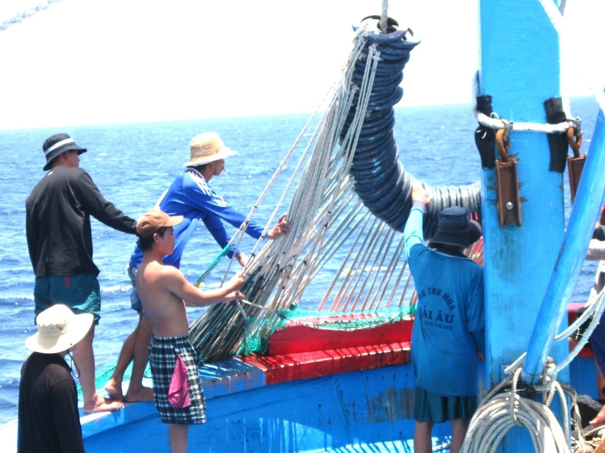 Chủ tàu có tàu cá giải bản và ngư dân được hưởng nhiều chính sách để tạo sinh kế mới. Ảnh: V.Đ.T.