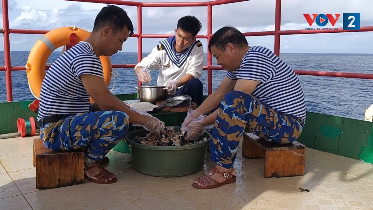 kỳ công ủ nước mắm và trồng rau trên nhà giàn dk1 hình ảnh 1 ky cong u nuoc mam va trong rau tren nha gian dk1 hinh anh 1