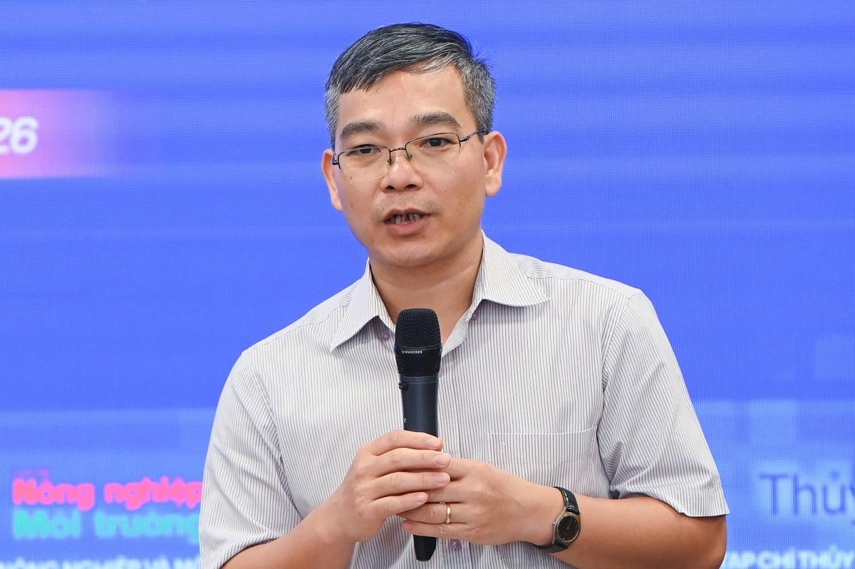 Ông Nguyễn Hữu Ninh, Phó Vụ trưởng Vụ Khoa học và Công nghệ. Ảnh: Tùng Đinh. 