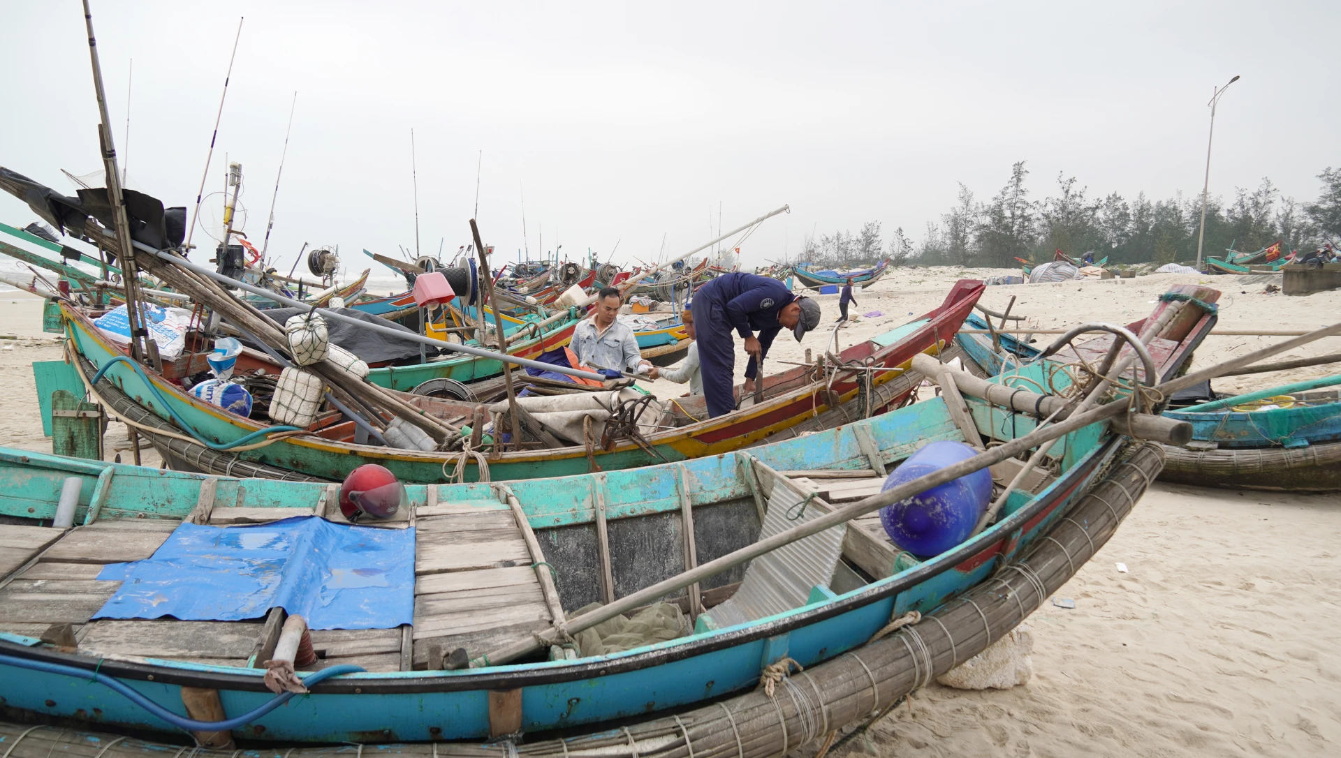 Chuyển đổi nghề cho ngư dân đang đối mặt với nhiều thách thức - Ảnh: C.H