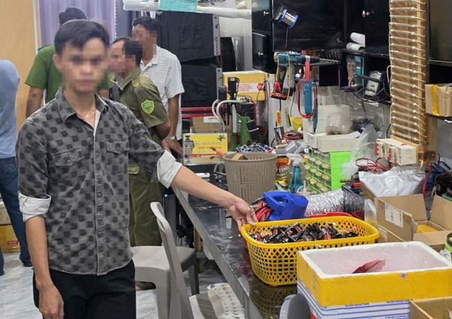 Phát hiện cơ sở sản xuất, bán hơn 2.800 bộ kích điện đánh bắt thủy sản