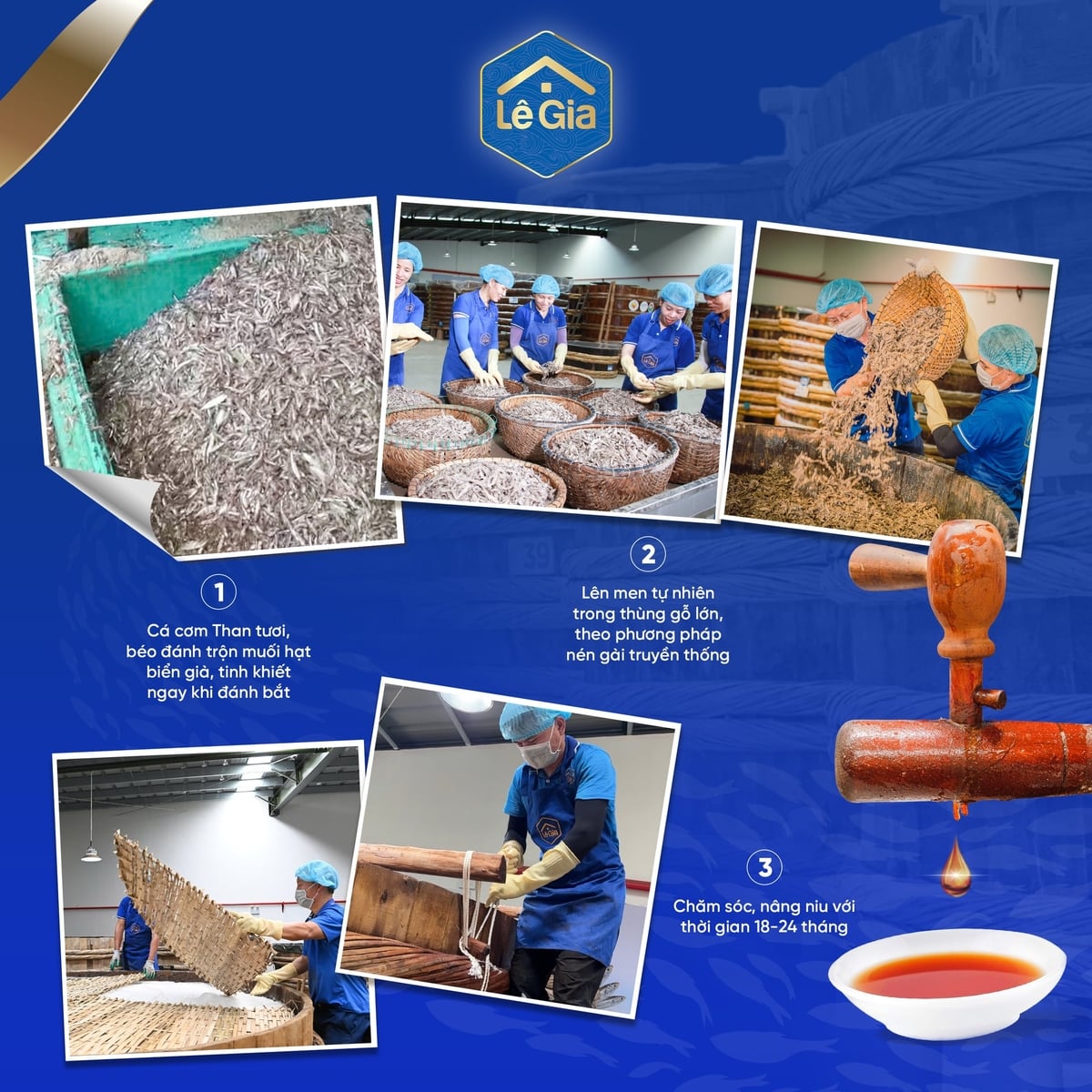 Mắm Lê Gia - Kết tinh của sản phẩm truyền thống. Ảnh: Lê Gia.