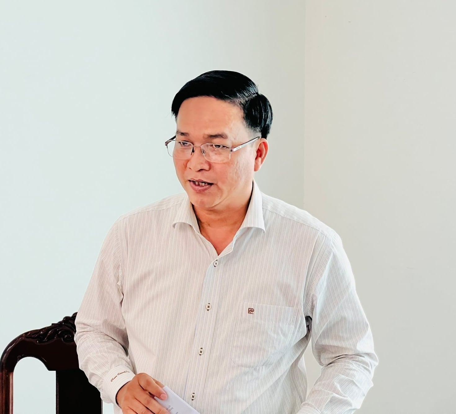 Ông Huỳnh Thạch Sum, Chi cục trưởng Chi cục Biển, Hải đảo và Kiểm ngư tỉnh Cà Mau. Ảnh: Trọng Linh. Ông Huỳnh Thạch Sum, Chi cục trưởng Chi cục Biển, Hải đảo và Kiểm ngư tỉnh Cà Mau. Ảnh: Trọng Linh.