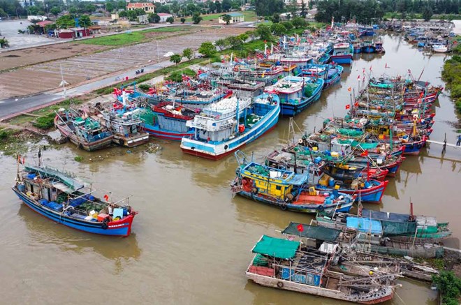 Ninh Bình ban hành giá tối đa dịch vụ khu neo đậu tàu thuyền tránh trú bão